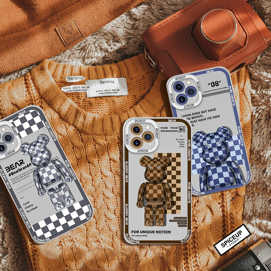 SALE | Brown Monogram Bear - Image 3